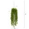 4ft. Mini Bamboo Plant in Metal Hanging Planter